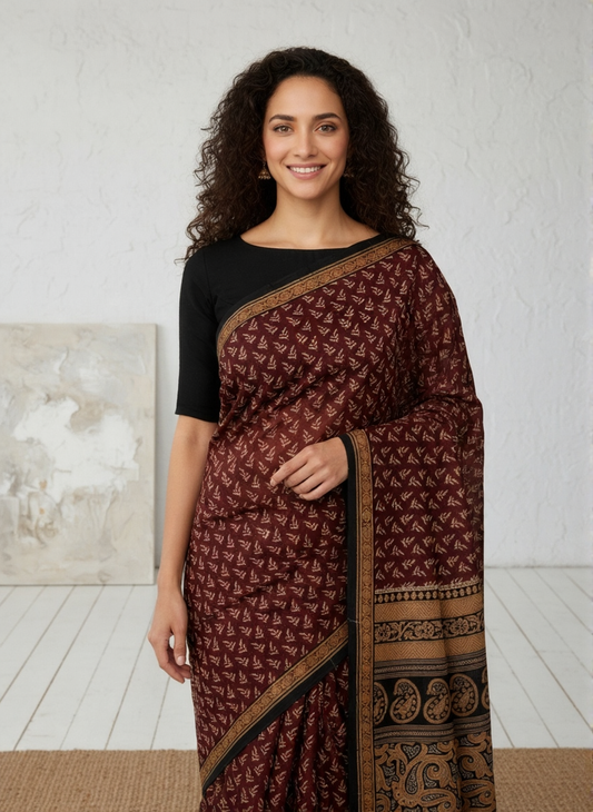 Kalamkari Malai Cotton