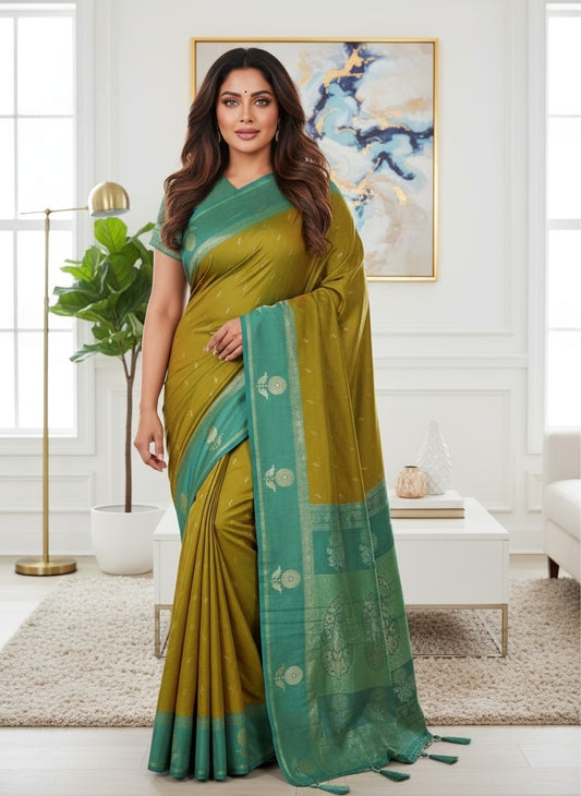 Kanjivaram soft Silk Saree