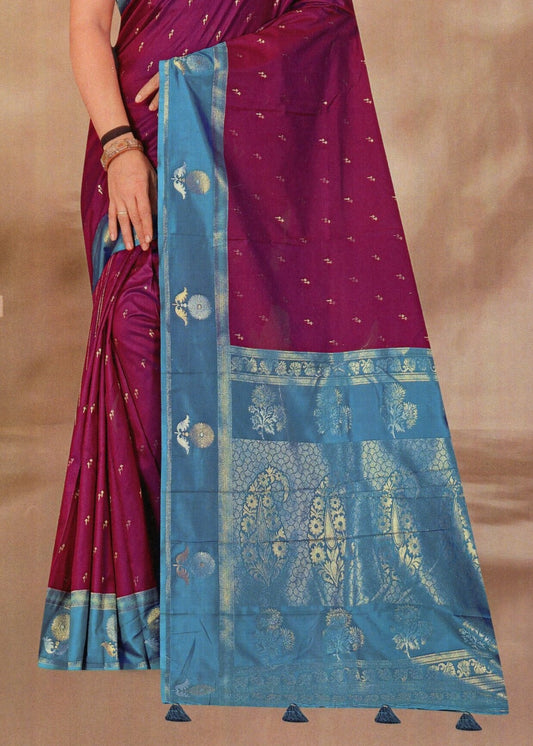 Kanjivaram soft Silk Saree