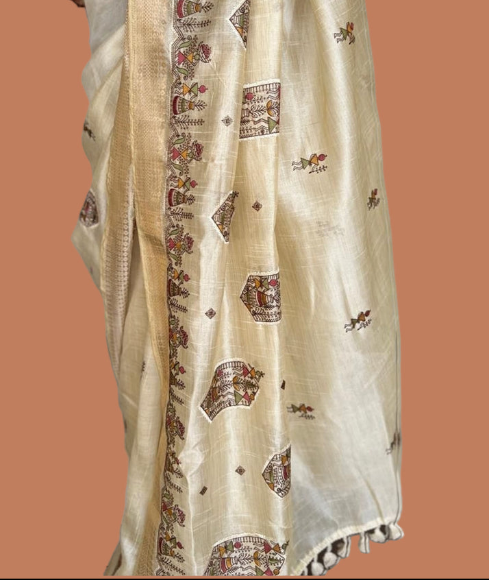 Tussar Silk Saree