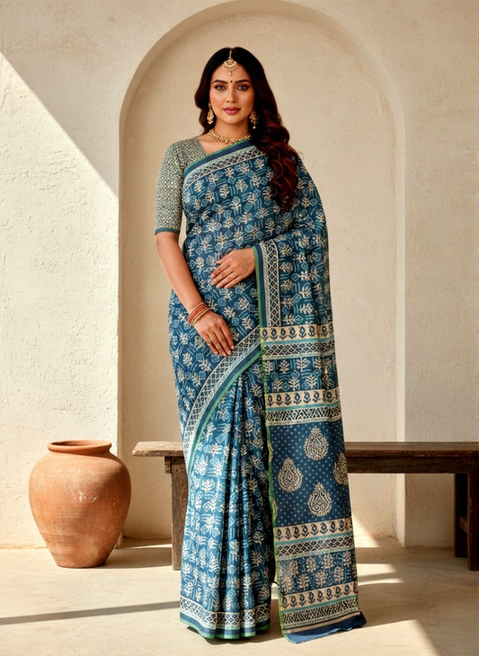 Premium Cotton Saree