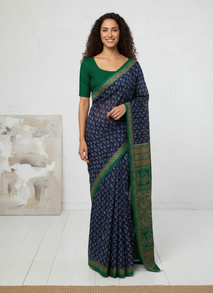 Kalamkari Malai Cotton