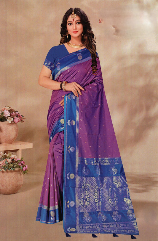 Kanjivaram soft Silk Saree