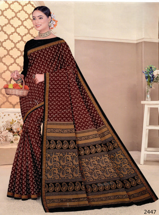 Kalamkari Malai Cotton