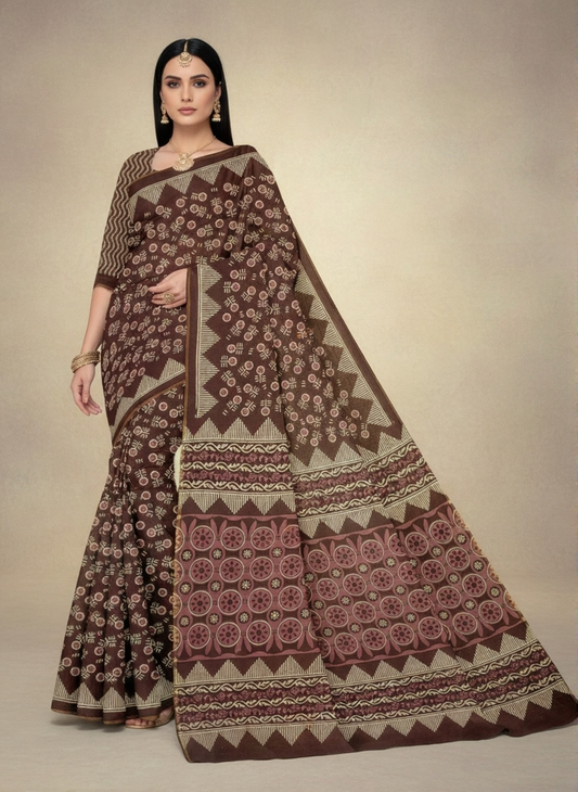 Premium Cotton Saree