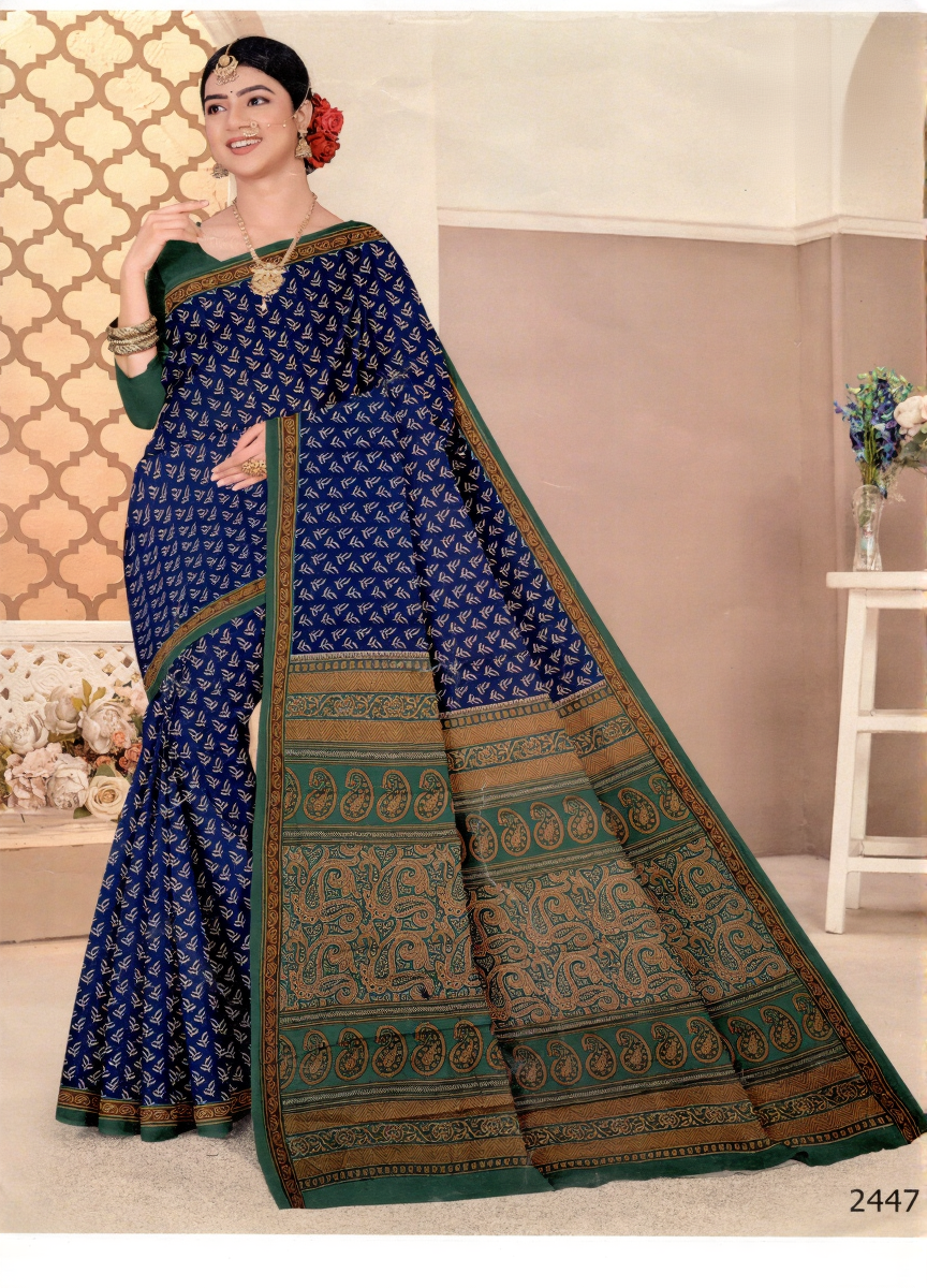 Kalamkari Malai Cotton