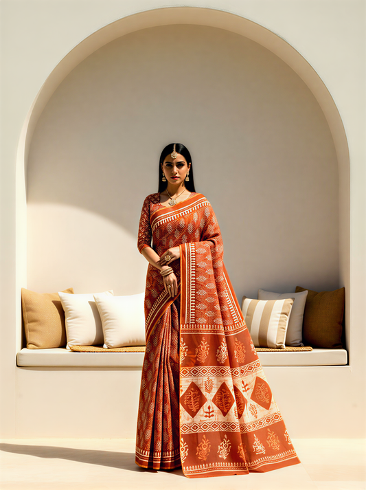 Premium Cotton Saree