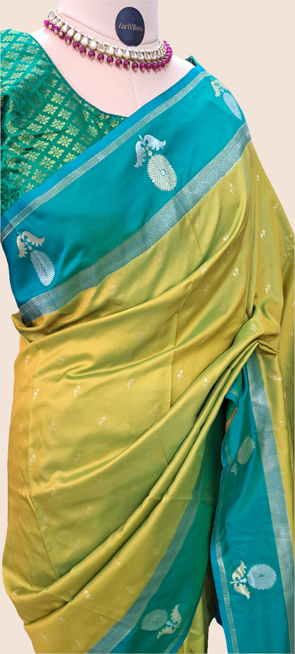 Kanjivaram soft Silk Saree
