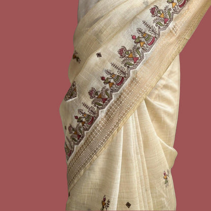 Tussar Silk Saree
