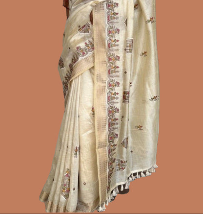 Tussar Silk Saree