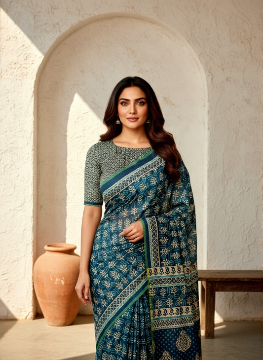 Premium Cotton Saree