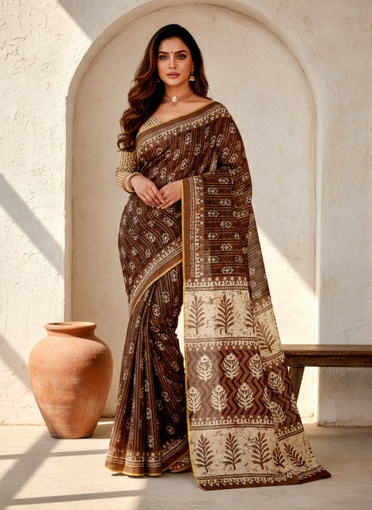 Premium Cotton Saree
