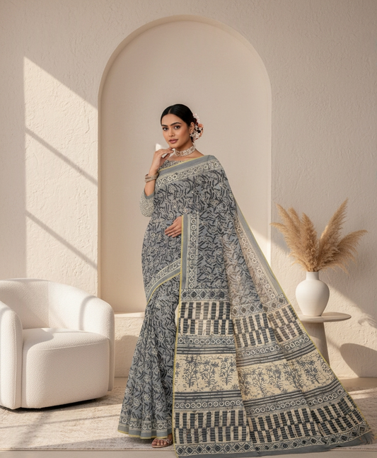 Premium Cotton Saree