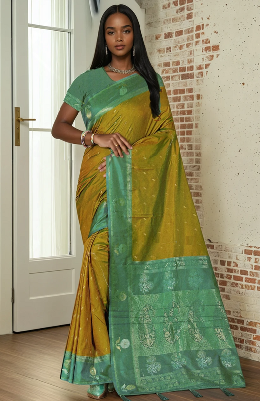 Kanjivaram soft Silk Saree